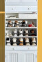 10-Piece Single Shoe Ramp Shoe Organizer In-Cabinet Organizer - 3