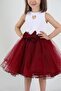 Girl's Front Buckle Tutu Skirt - 2