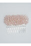 Stylish Crystal Comb for Engagement and Birth - 6X2 Cm, Color Alternative - 3