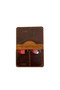 Real Leather Hand-Made Crazy Leather Natural Pattern Passport Case - 3