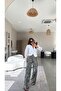 Silver Sequined Trousers - 4