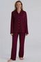 Ribbed Cotton Women's Button-Front Shirt Pajama Set Boxed