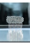 Stylish Crystal Comb for Engagement and Birth - 6X2 Cm, Color Alternative - 3