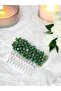 Stylish Crystal Comb for Engagement and Birth - 6X2 Cm, Color Alternative - 2