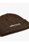 Printed Patchwork Beret with Fold Detail - 2