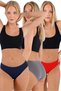 Women's Cotton Combed Single Jersey Fabric Bikini Panties Women's Bikini Panties 3 Colors - 8