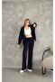 Oversize Zippered Chimera Detail Wide Leg Modal Fabric Tracksuit Set - 4