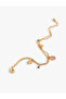 Set of 2 Chain Bracelets with Charm Detail - 2