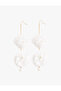 Voluminous Floral Earrings Medium Size