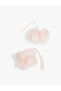 Floral Volume Earrings Large Size - 3