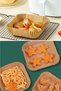 Airfryer Baking Paper - 50 Pieces, Square Plate Model, Oil Paper - 4