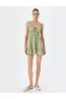Mini Fisto Dress with Rope Straps and Gipeli Lace Detail - 3