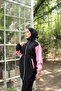 طقم رياضي محتشم من قطعتين، بسحاب أمامي - 2
