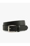 Buckle and Leather Look Belt