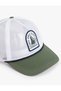 Mesh Cap Hat with Applique Detail - 3