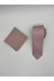 Limited Edition Powder Eyelet Hand Sewn Tie & Handkerchief - 5