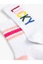 Set of 2 Colorful Patterned Socks - 3