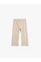 Basic Sweatpants with Elastic Waist Pocket Detail