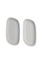 2 Porcelain Perspective Model Boat Appetizer - Salad Plates - 4