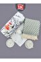 طقم غطاء لحاف مزدوج من SUNSHINE GREEN THROWLU RANFORCE (مع هدية كوبين) - 5
