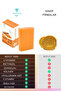 Kojic Acid Turmeric Soap 3 Pcs Collagen Effect on the Skin Hyaluronic - 5