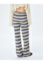 High Waist Wide Leg Lace-Up Trousers - 4