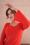 T073 Special Occasion & Event & Wedding & Party & Stylish Dress with Spanish Sleeve Detail - 5