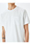 white Basic T-Shirt - 5