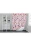 Bathroom Curtain 1X100X200 Single Wing Shower Curtain with Ring Gift 6811 - 2