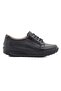 Genuine Leather Women's Casual Walking Shoes - 755 Black - 2