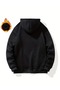 Men's Printed Hooded Sweatshirt - 2