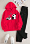 Panda Printed Winter Tracksuit Set