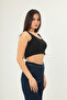 Women's Strappy Crop Top Blouse - 3