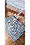 100X150 Plush Velvet Tv Blanket - Soft Alize Hand Knitted, Sofa Shawl Gift - 3