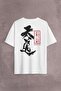 Japanese Natural Law Japanese Urban Back Front Printed Oversize T-Shirt Unisex T-Shirt
