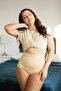 Laser Cut High Waist Slip Corset Skin - 3
