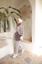 Women's Hijab Tunic Trousers Double Crep Double Set - 5