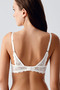 Wireless Push up Lace Detailed Bra, 341799, 341799 - 4