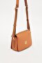 Tan Multi-Compartment Shoulder Bag - 2