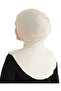 Women's Neck Collar Hijab Hijab Practical Sports Bonnet - Beige - 5
