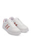 Zipper I Women's White / Pink Casual Sneakers - 2