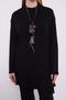 Black Ethnic Necklace Corduroy Cashmere Tunic - 6