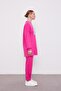 Fuchsia Denim Detailed Sport Suit - 3