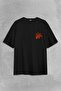 Super Mario Bowser Japanese Poster Back Front Printed Oversize T-Shirt Unisex T-Shirt - 2