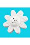 Furniture Plastic Daisy Smiley White Color Children's Room Cabinet Door Handle Drawer Handle 5 Pcs - 6
