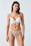 6119 Ecru Non-Padded Bra and Panties Set of 2