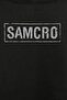 سويت شيرت Samcro Sons Of Anarchy Anarchy Terror Propaganda مطبوع من الأمام والخلف للجنسين بقلنسوة - 2