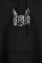 Owl Full Moon Owl Front And Back Printed Sweatshirt Unisex Hooded Hoodie - 3
