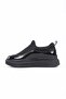 Blenda Black Walking Shoes with colorful stone details - 6