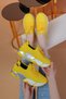 Popi Yellow Colored Sports Shoes - 3